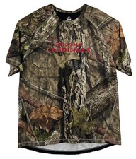 Arizona Cardinals Mossy Oak Camo T Shirt Men 2XL Short Sleeve Majestic Cool Base