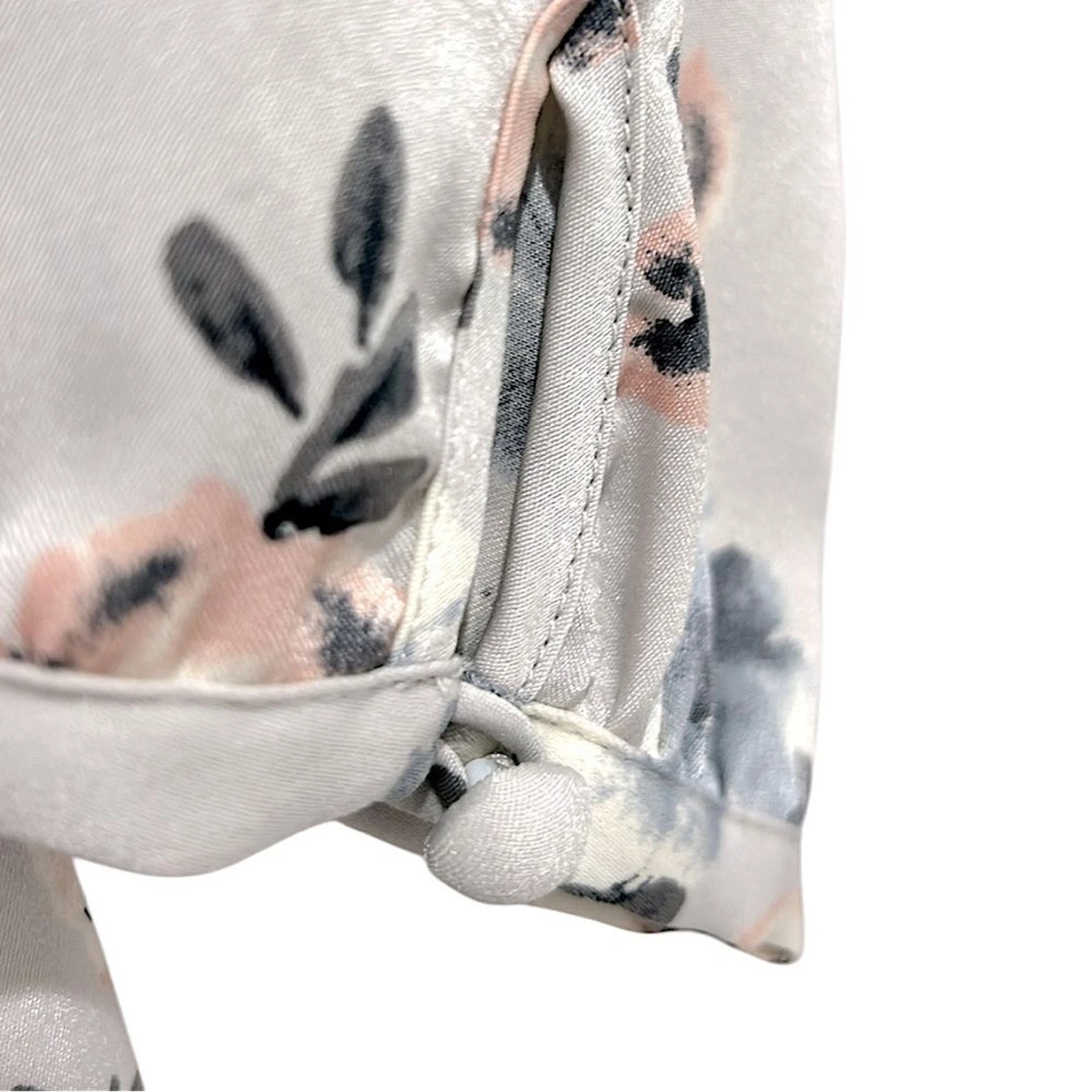 Supreme La La Abito Fiori di Ciliegio Primaverile Floreale Raso Lucido Femminile Mini M L