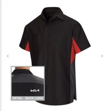 Red Kap Kia Work Shirt Size 3XL
