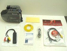 Panasonic PV-L580D Palmcorder VHS-C VHSC Camcorder 18x Zoom  Video Transfer Kit