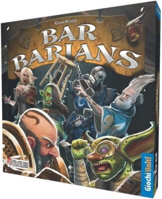 Bar Barians Board Game - Giochi Uniti - New / Sealed - 3-5 player, 14+ years