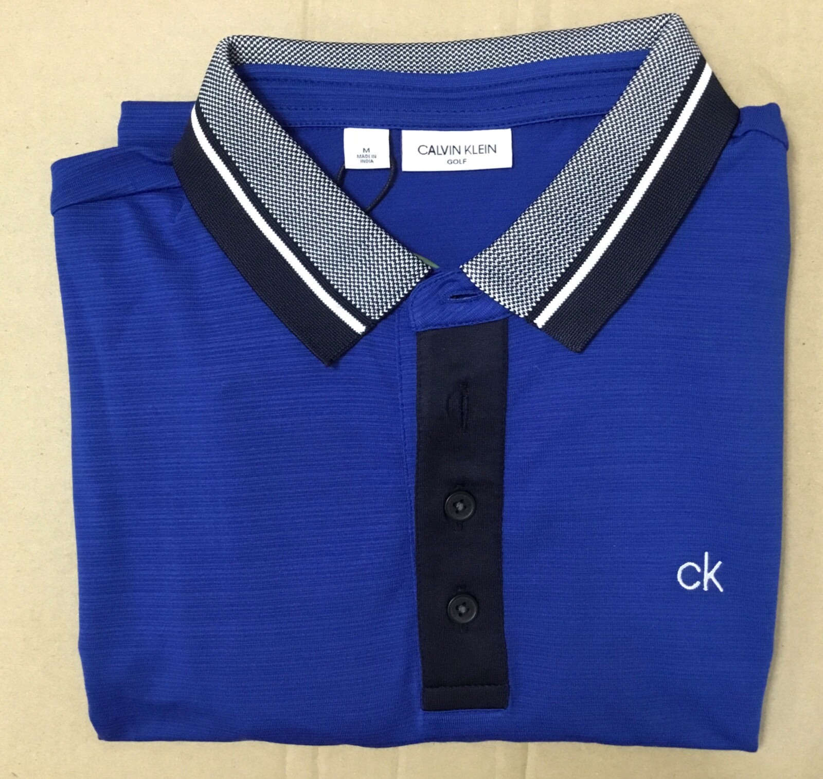 Calvin Klein Mens  Golf Polo Shirt  Size M
