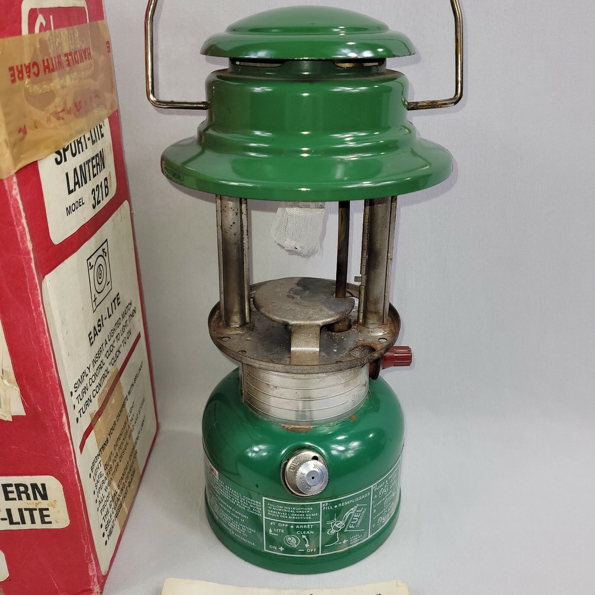 Coleman Adjustable Lantern 緑 値下げしました！Coleman コールマン ADJUSTABLE 286・288