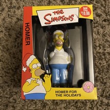 The Simpsons Homer Ornament NIB 2002 Christmas Tree