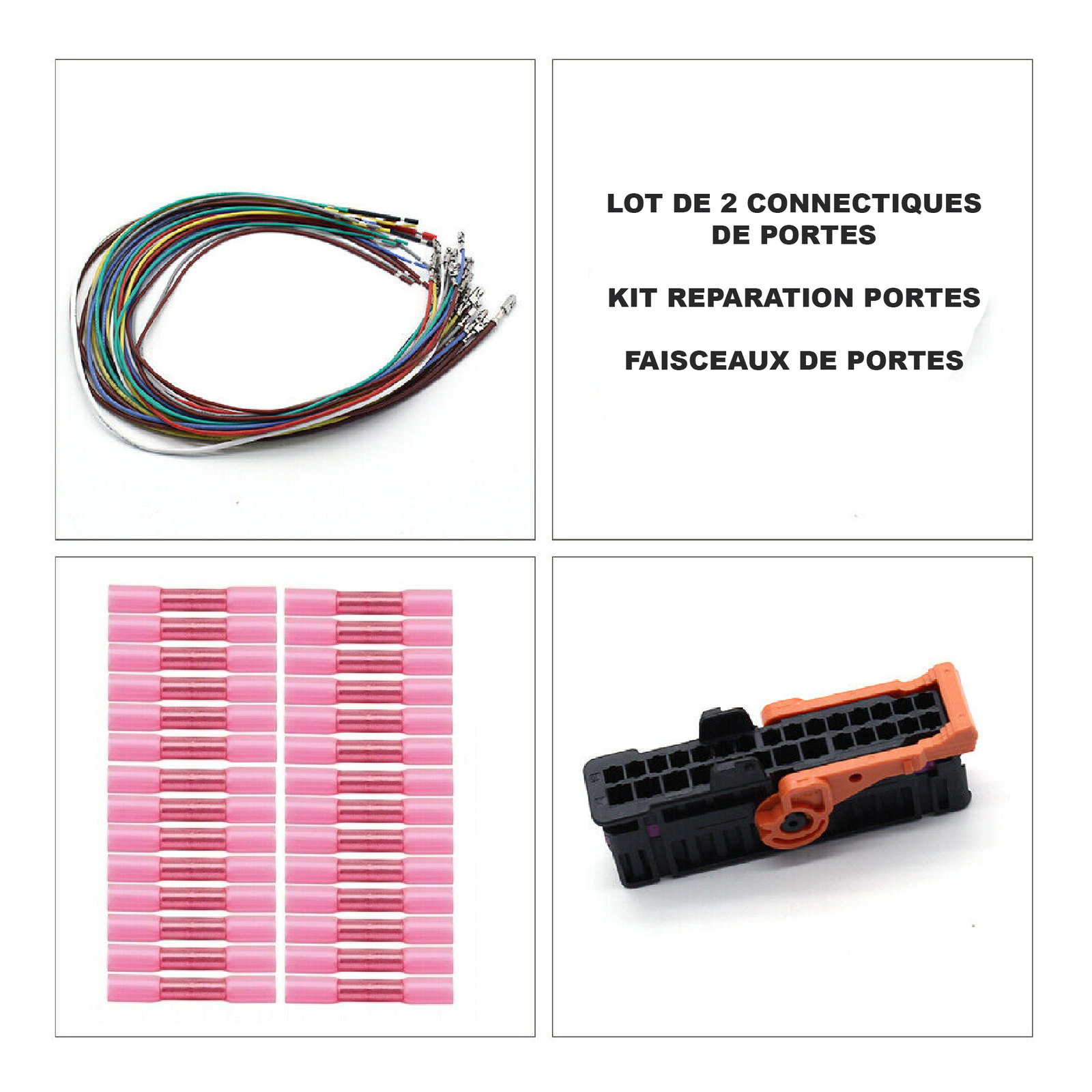 Câblage de porte Sharan 1K5971120AT anti-coupure pour corriger les bugs de verrouillage