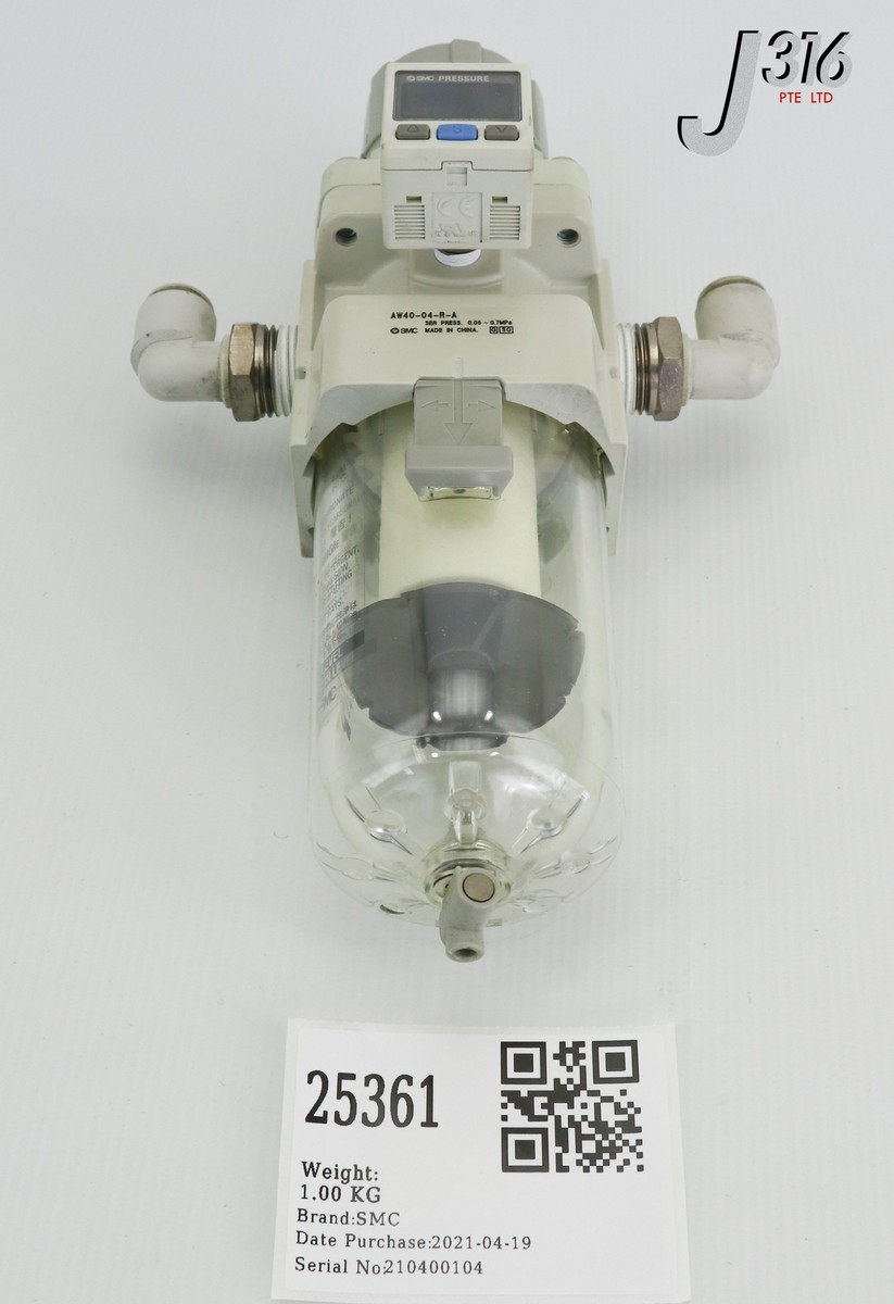 qw様オーダー 25361 SMC FILTER REGULATOR 0.05-0.7MPA W/ ISE30A-01-P-M AW40-04