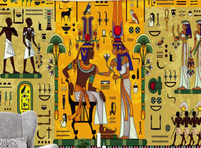 Ancient Egyptian Pyramids ISIS Tapestry Printed Wall Hanging Home Decor95*70Cm