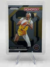 💜💛  2024 Rickea Jackson Prizm Monopoly #WNBA25 Base RC LA Sparks