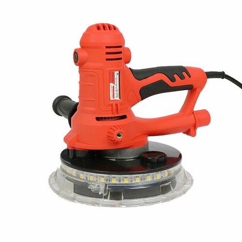 220V 1250W Electric Wall Polishing Machine Drywall Sander w/LED Light+Vacuum Bag - Foto 4 di 11