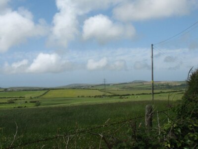 Photo 6x4 View north-westwards over open countryside Elim The mountain in c2009