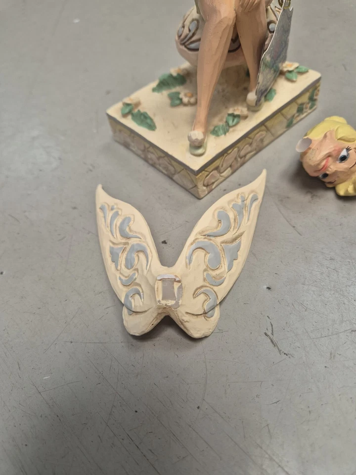 Jim Shore Disney Traditionen 6008994 Passionate Elfe Tinkerbell Figur Gebraucht - Bild 3 von 4