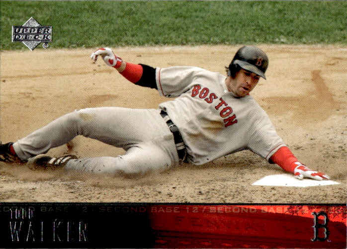 2004 Upper Deck Todd Walker 95 Boston Red Sox