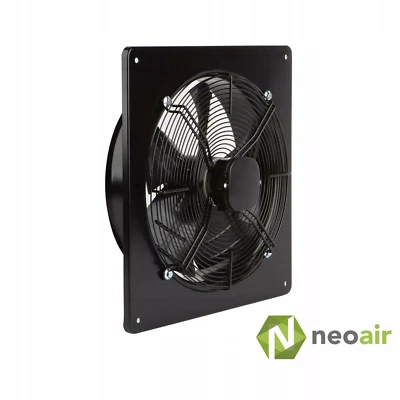 NEOAIR Axial Industrie Ventilator Gebläse Lüfter für Zuluft Abluft Wandlüfter 500MM