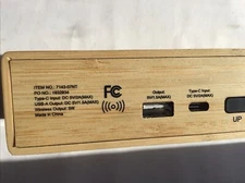 Type C input to  USB output Converter Volume Res Wood Control Box