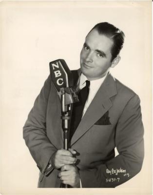 TOMMY RIGGS-ORIGINAL PHOTO-NBC RADIO STAR-PHOTO BY RAY REE JACKSON | eBay