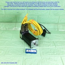 Parker SM233AE-NTQN, SERVO MOTOR Cables broken as photo, sn:4648, FedExDHL