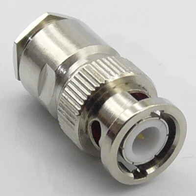 BNC Male Plug for LMR240 RG8X Mini8 Cable Clamp Compression Mini-8 RG8-x