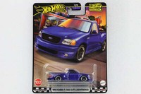 1:64 Hot Wheels Premium Boulevard 1999 Ford F-150 Svt Lightning #102