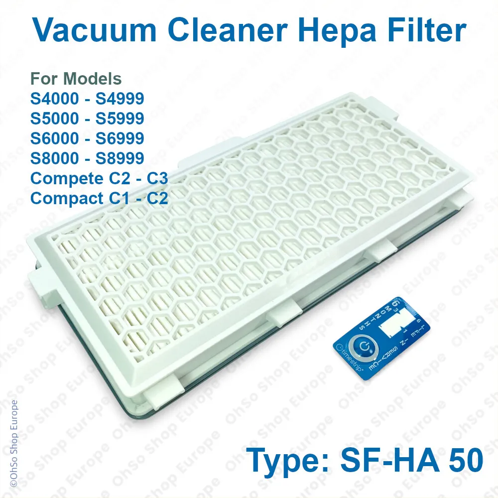 Profeet scheidsrechter Elektronisch HEPA Filter Type SF-HA 50 for MIELE S6210 S6220 S6240 S6290 S6730 Vacuum  Cleaner | eBay