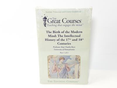 The Great Courses Birth of the Modern Mind, Intellect 17th & 18th Century, New
