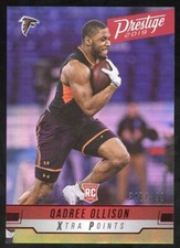 2019 Panini Prestige Qadree Ollison Rookie Red Parallel #/399 RC #242
