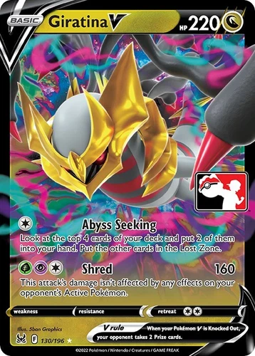 Giratina V 130/196 Prize Pack Series Cards