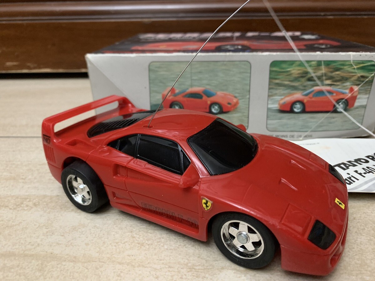 Taiyo Mini Ferrari F40 Rc Car vintage 1/20 no Nikko Tyco | eBay