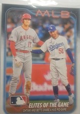 2024 Topps Series 1 Elites of the Game Ohtani/Betts #138 TS1 Dodgers