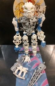 LEGO Bionicle Toa Inika Set Incomplete Figure Lot 8727 8728 8729 8730 8731 8732