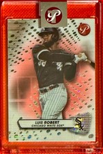 Luis Robert 2023 Topps Pristine PINK Refractor Ref. /15, Encased, MINT - NY Mets