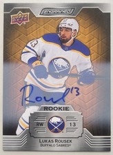 2023-24 Upper Deck Engrained Lukas Rousek #146 Rookie Auto