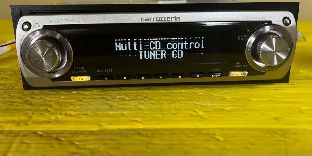 Pioneer Carrozzeria DEH-P099 1DIN Car Audio CD DSP SFC Sound