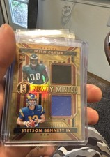 2023 Panini Gold Standard - Newly Minted Memorabilia Duals Stetson Bennett,...