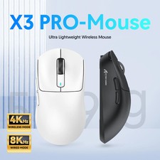 New Wireless Mouse PAW3395 26000dpi Tri-Mode Connection Macro Gaming Mouse