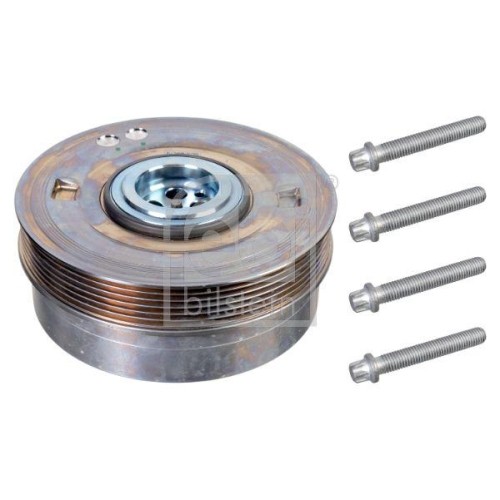 Poulie vilebrequin Febi Bilstein 173069 en acier robuste pour BMW et Mini