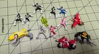 Lot of Vintage Mighty Morphin Power Rangers Micro Machines Figures - 1994