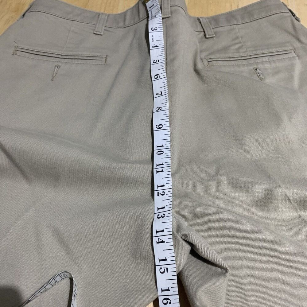 Wrangler Mens 36X29 Beige Comfort Solution Series Stretch Pleated Pants A-65 thumbnail 5