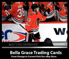 2020-21 Upper Deck Mattias Janmark #526 Chicago Blackhawks