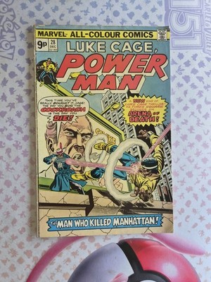 Luke Cage Power Man #28 | 1975 | Marvel Comics | 1st Cockroach Hamilton
