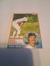 1983 Topps Wade Boggs *Rookie*