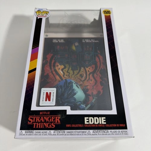 Funko Pop Netflix Exclusive Stranger Things Eddie Poster Damaged Box