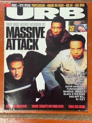 Vtg URB Magazine Massive Attack Mos Def Tortoise May/June 1998 Vol. 8 No. 59