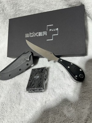 Boker Plus Yurco Fixed Blade Knife With Sheath New 02BO077