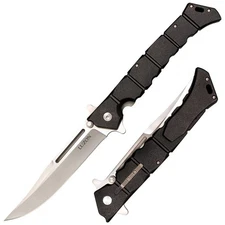 Cold Steel Luzon Series Folding Knife W/ Pocket Clip Large 6" Blade BLK/SLV