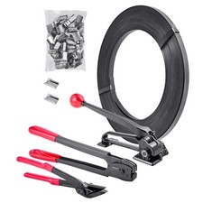 Uimoso Steel Strapping Kit with 600 ft Binding Straps and 300 Metal Seals
