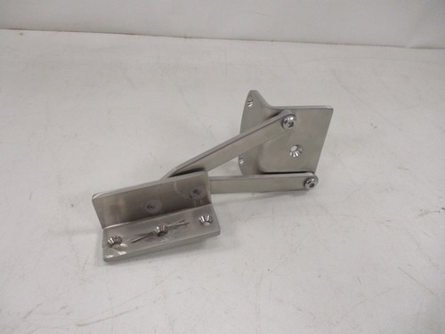 FOLDING SEAT HINGE BRACKET PORT SIDE STAINLESS STEEL MARINE BOAT