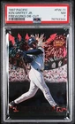1997 Pacific Fireworks Die-Cut #FW-11 Ken Griffey Jr. Fireworks Die-Cut PSA 7