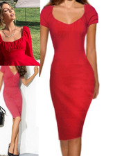 SALE Dolce & Gabbana Italy Red Silk Scoop Neck Dress Size 42 (44) (US M–L) $4500