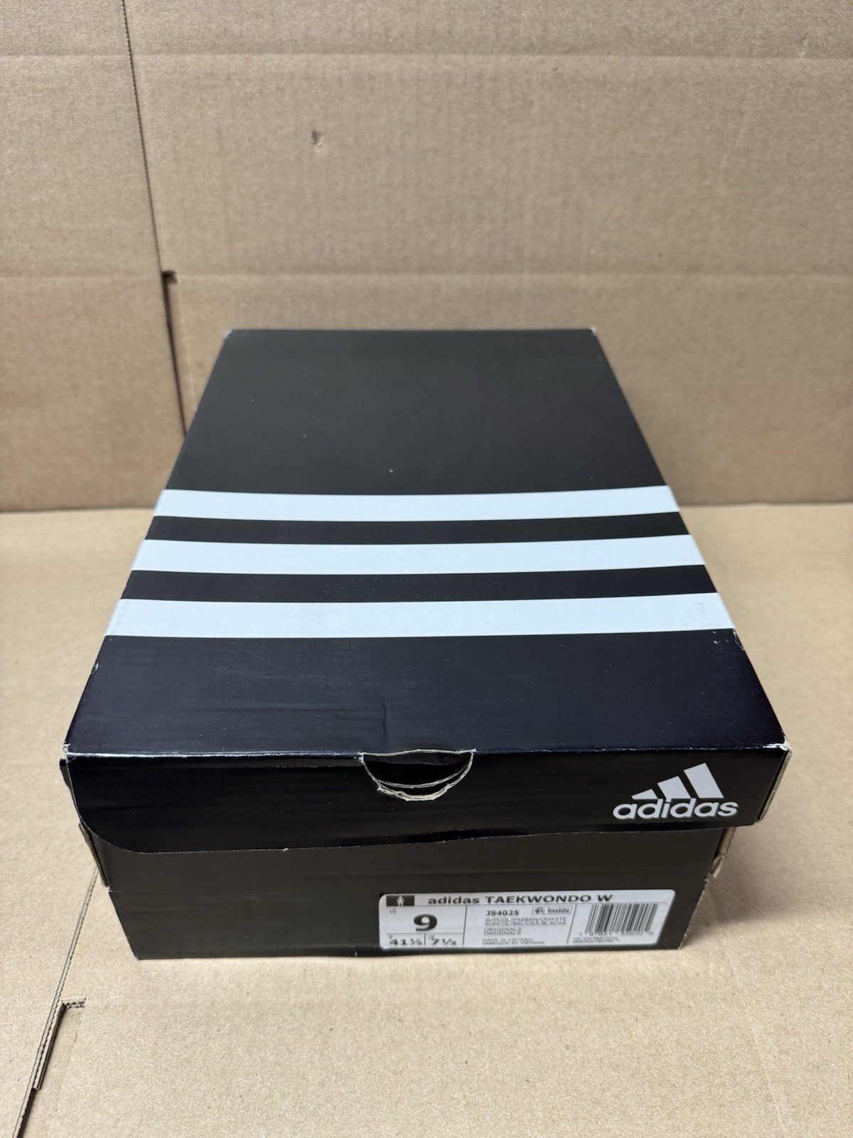 Women's SZ 9 Adidas Taekwondo Preloved Brown Off White JS4025 thumbnail 7