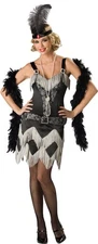 Flapper Costume Adult Halloween  X-Large